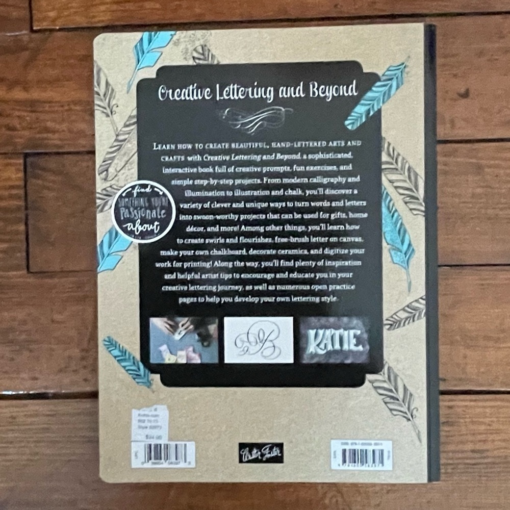 Creative Lettering Book NWOT - Picture 2 of 4